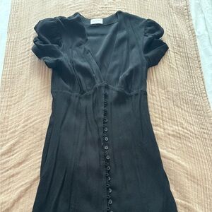 Sunday Best Black Mini Dress